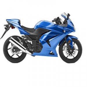Carénage Kawasaki EX250 2008-2012