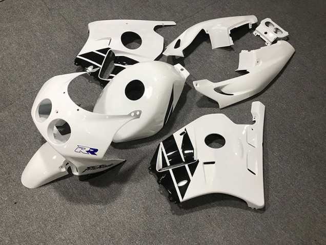 1990-1998 Blanc Noir Honda CBR250RR Carénage Moto 1990-1998 Blanc Noir Honda CBR250RR Carénage Moto