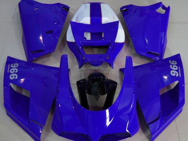 1993-2005 Bleu Brillant Ducati 996 748 916 998 Carénage Moto