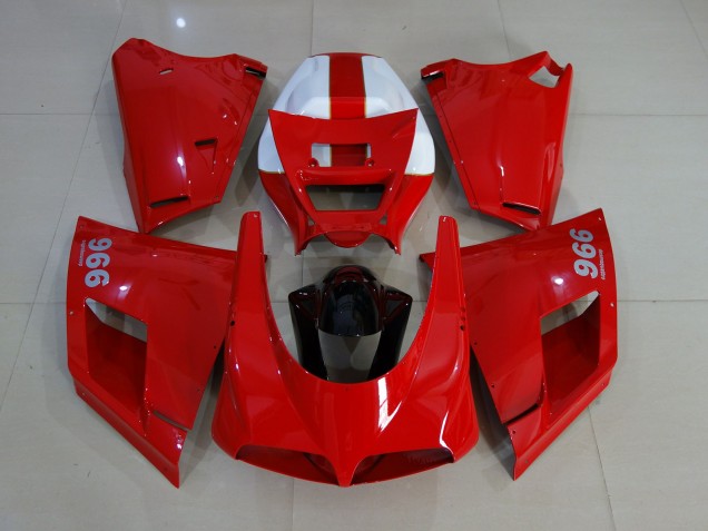 1993-2005 Rouge Brillant Ducati 996 748 916 998 Carénage Moto 1993-2005 Rouge Brillant Ducati 996 748 916 998 Carénage Moto
