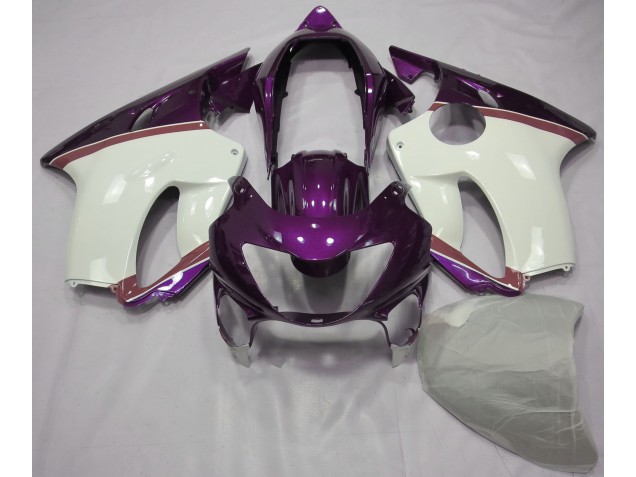1999-2000 Ambiance Violet & Pamplemousse Honda CBR600 F4 Carénage Moto 1999-2000 Ambiance Violet & Pamplemousse Honda CBR600 F4 Carénage Moto