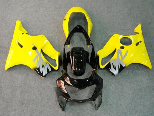 1999-2000 Décalcomanie Argent Jaune Honda CBR600 F4 Carénage Moto 1999-2000 Décalcomanie Argent Jaune Honda CBR600 F4 Carénage Moto