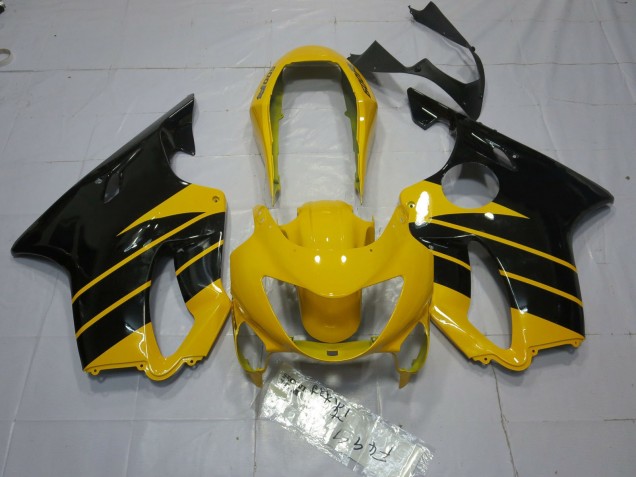 1999-2000 Jaune Brillant & Noir Honda CBR600 F4 Carénage Moto 1999-2000 Jaune Brillant & Noir Honda CBR600 F4 Carénage Moto