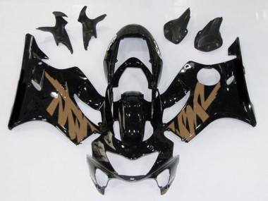1999-2000 Noir Brillant & Marron Honda CBR600 F4 Carénage Moto