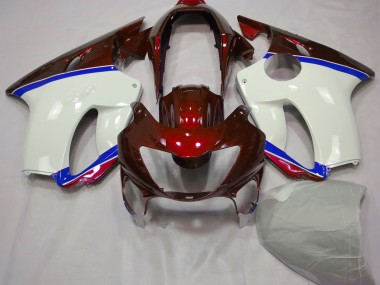 1999-2000 Rouge Profond & Bleu Honda CBR600 F4 Carénage Moto