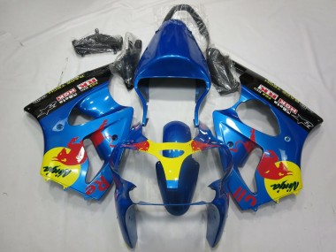 2000-2002 Rouge Taureau Kawasaki ZX6R Carénage Moto