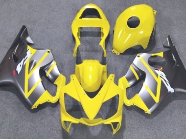 2001-2003 Jaune & Argent Mat Honda CBR600 F4i Carénage Moto