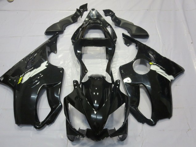 2001-2003 Noir Brillant Avec Décalcomanies Honda CBR600 F4i Carénage Moto 2001-2003 Noir Brillant Avec Décalcomanies Honda CBR600 F4i Carénage Moto