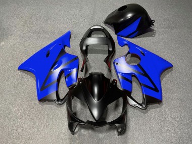 2001-2003 Noir Mat & Bleu Honda CBR600 F4i Carénage Moto
