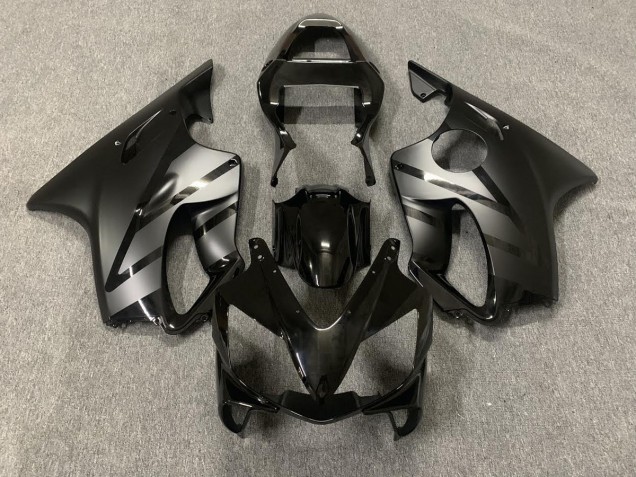 2001-2003 Noir Mat & Brillant Honda CBR600 F4i Carénage Moto 2001-2003 Noir Mat & Brillant Honda CBR600 F4i Carénage Moto