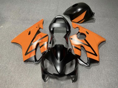2001-2003 Noir Mat & Orange Honda CBR600 F4i Carénage Moto