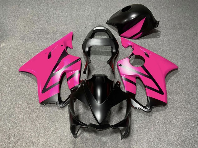 2001-2003 Noir Mat & Rose Honda CBR600 F4i Carénage Moto 2001-2003 Noir Mat & Rose Honda CBR600 F4i Carénage Moto