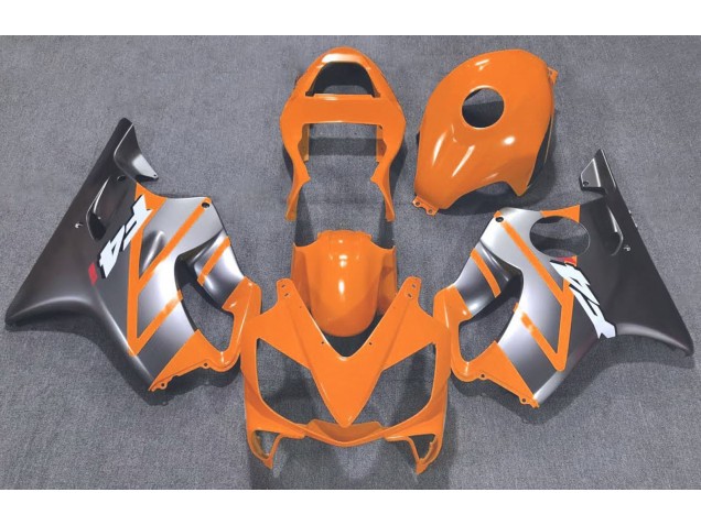 2001-2003 Orange & Argent Mat Honda CBR600 F4i Carénage Moto 2001-2003 Orange & Argent Mat Honda CBR600 F4i Carénage Moto