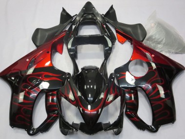 2001-2003 Rosso Fiamma Honda CBR600 F4i Carénage Moto