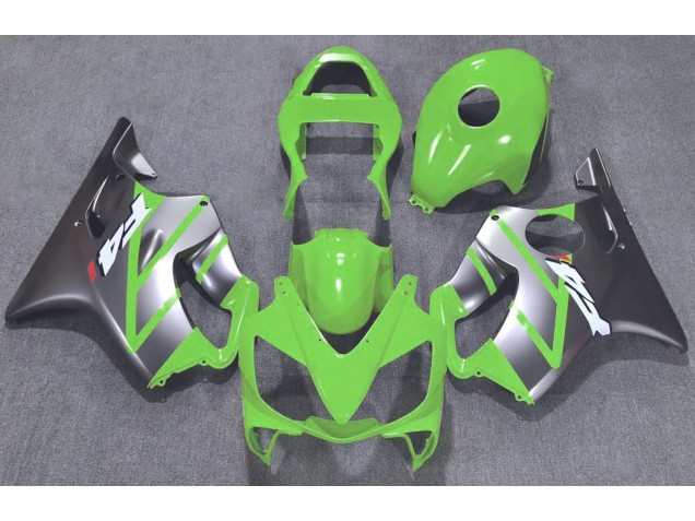 2001-2003 Vert & Argent Mat Honda CBR600 F4i Carénage Moto 2001-2003 Vert & Argent Mat Honda CBR600 F4i Carénage Moto