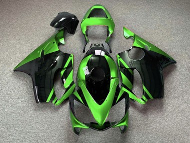 2001-2003 Vert Brillant & Noir Honda CBR600 F4i Carénage Moto