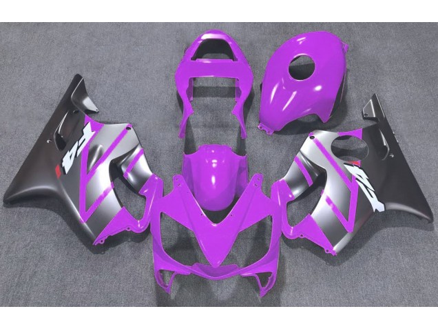 2001-2003 Violet & Argent Mat Honda CBR600 F4i Carénage Moto 2001-2003 Violet & Argent Mat Honda CBR600 F4i Carénage Moto