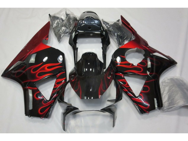 2002-2003 Rosso Fiamma Honda CBR954RR Carénage Moto 2002-2003 Rosso Fiamma Honda CBR954RR Carénage Moto