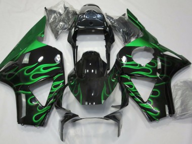 2002-2003 Vert Flamme Honda CBR954RR Carénage Moto