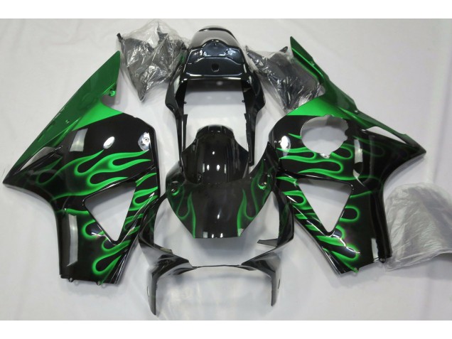 2002-2003 Vert Flamme Honda CBR954RR Carénage Moto 2002-2003 Vert Flamme Honda CBR954RR Carénage Moto