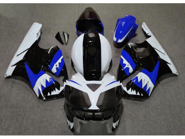 2002-2005 Requin Bleu Kawasaki ZX12R Carénage Moto 2002-2005 Requin Bleu Kawasaki ZX12R Carénage Moto
