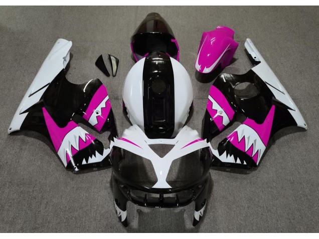 2002-2005 Requin Rose Kawasaki ZX12R Carénage Moto 2002-2005 Requin Rose Kawasaki ZX12R Carénage Moto