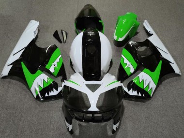 2002-2005 Requin Vert Kawasaki ZX12R Carénage Moto