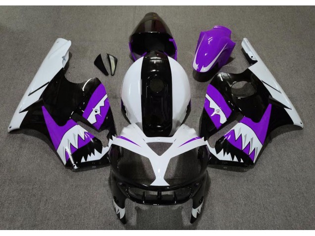 2002-2005 Requin Violet Kawasaki ZX12R Carénage Moto 2002-2005 Requin Violet Kawasaki ZX12R Carénage Moto
