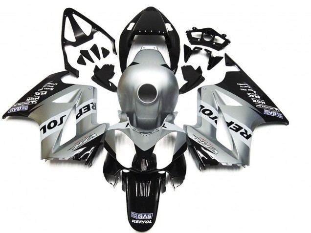 2002-2012 Argent Repsol Honda VFR800 Carénage Moto 2002-2012 Argent Repsol Honda VFR800 Carénage Moto