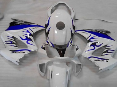 2002-2012 Bianco Blu Fiamma Honda VFR800 Carénage Moto