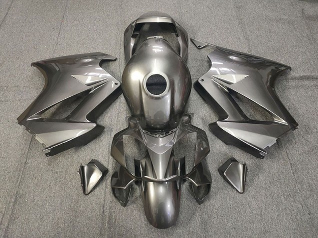 2002-2012 Gris Brillant Honda VFR800 Carénage Moto 2002-2012 Gris Brillant Honda VFR800 Carénage Moto