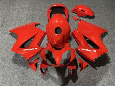 2002-2012 Rouge Brillant Honda VFR800 Carénage Moto
