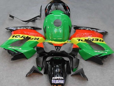 2002-2012 Vert Repsol Honda VFR800 Carénage Moto