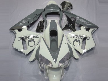 2003-2004 Blanc Brillant & Gris Pramac Honda CBR600RR Carénage Moto