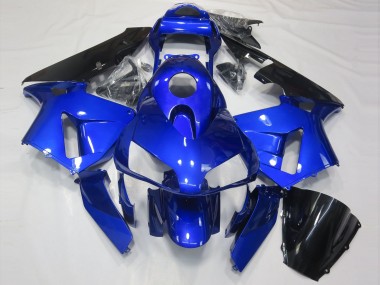 2003-2004 Bleu Brillant & Noir Honda CBR600RR Carénage Moto