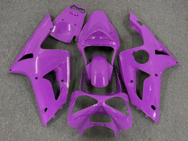 2003-2004 Magenta Brillant Uni Kawasaki ZX6R Carénage Moto