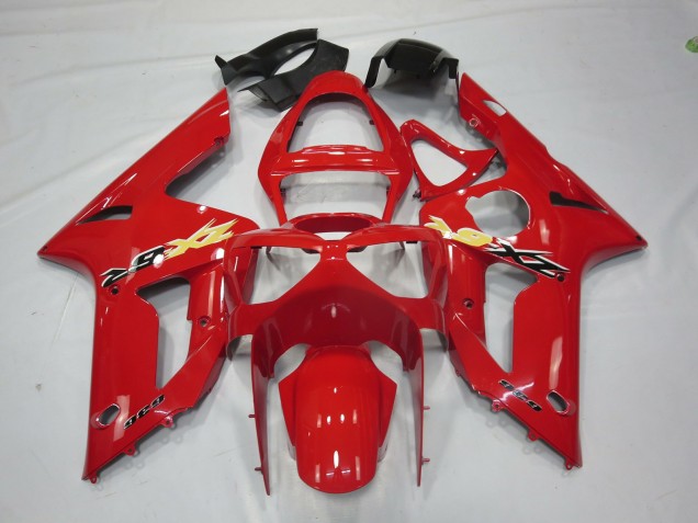 2003-2004 Ninja Rouge Kawasaki ZX6R Carénage Moto 2003-2004 Ninja Rouge Kawasaki ZX6R Carénage Moto