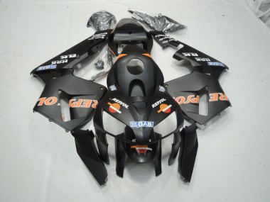 2003-2004 Noir Mat Repsol Honda CBR600RR Carénage Moto