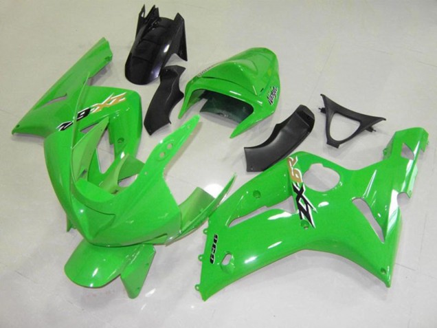 2003-2004 OEM Style Vert Kawasaki ZX6R Carénage Moto 2003-2004 OEM Style Vert Kawasaki ZX6R Carénage Moto