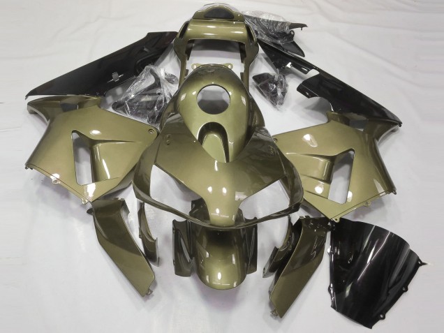 2003-2004 Olive Brillant Honda CBR600RR Carénage Moto 2003-2004 Olive Brillant Honda CBR600RR Carénage Moto