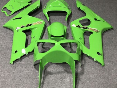 2003-2004 Vert Clair Kawasaki ZX6R Carénage Moto