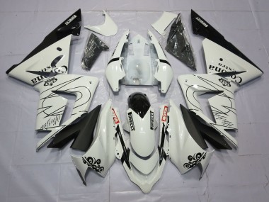 2004-2005 Blanc Corona Kawasaki ZX10R Carénage Moto