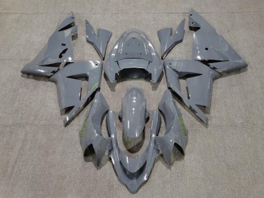 2004-2005 Gris Brillant & Vert Kawasaki ZX10R Carénage Moto