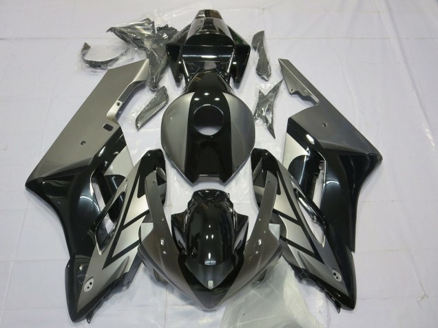 2004-2005 Noir & Argent Honda CBR1000RR Carénage Moto 2004-2005 Noir & Argent Honda CBR1000RR Carénage Moto