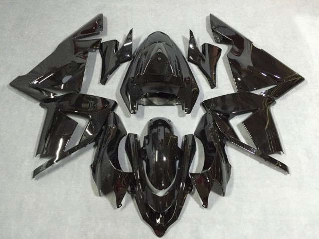 2004-2005 Noir Brillant Kawasaki ZX10R Carénage Moto 2004-2005 Noir Brillant Kawasaki ZX10R Carénage Moto