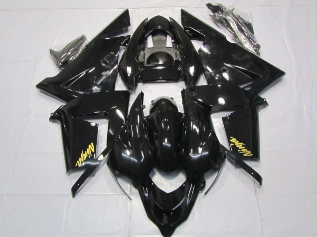 2004-2005 Or Noir Kawasaki ZX10R Carénage Moto 2004-2005 Or Noir Kawasaki ZX10R Carénage Moto