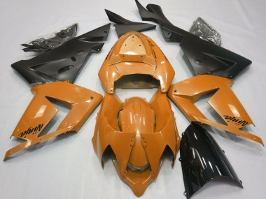 2004-2005 Orange Perle & Noir Kawasaki ZX10R Carénage Moto
