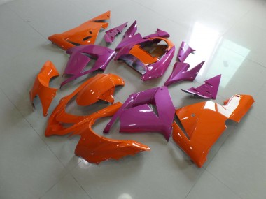 2004-2005 Orange Rose Kawasaki ZX10R Carénage Moto