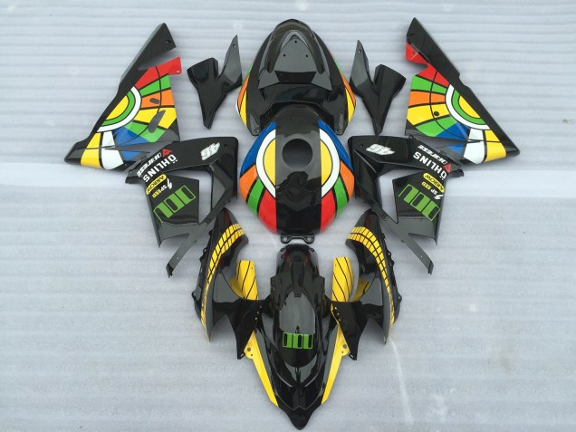2004-2005 Palette De Couleurs Kawasaki ZX10R Carénage Moto 2004-2005 Palette De Couleurs Kawasaki ZX10R Carénage Moto