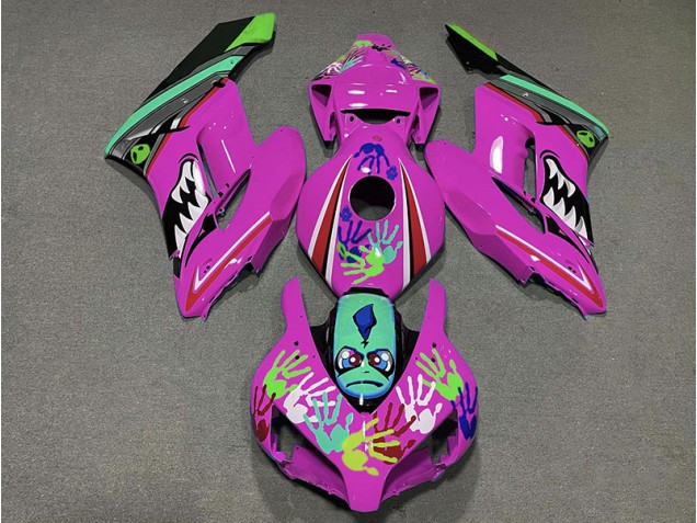 2004-2005 Requin Rose Honda CBR1000RR Carénage Moto 2004-2005 Requin Rose Honda CBR1000RR Carénage Moto